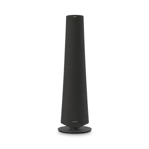 Harman Kardon Citation Tower - Black - Smart Premium Floorstanding Speaker that delivers an impactful performance - Front