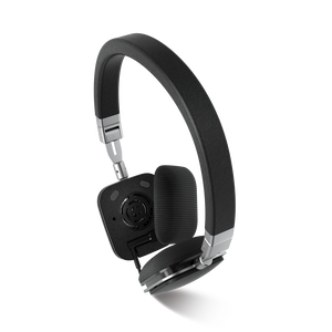 Soho-I - Black - Premium, on-ear mini headphones with iOS device compatible remote - Detailshot 2