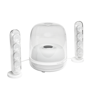 Harman Kardon SoundSticks 4 - White - Bluetooth Speaker System - Hero