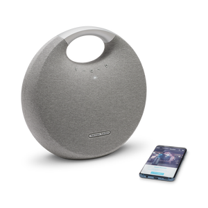 Onyx Studio 5 - Grey - Portable Bluetooth Speaker - Detailshot 1