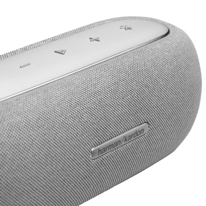 Harman Kardon Luna - Grey - Elegant portable Bluetooth speaker with 12 hours of playtime - Detailshot 1