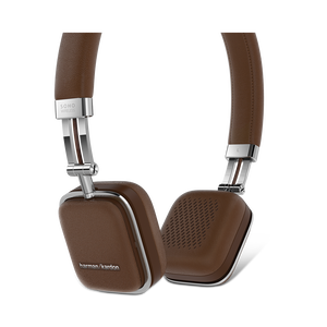 Soho Wireless - Brown - Premium, on-ear headset with simplified Bluetooth® connectivity. - Detailshot 1