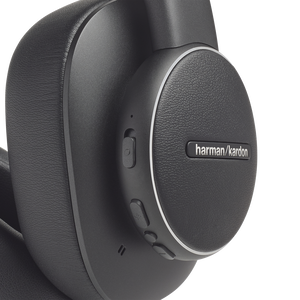 Harman Kardon FLY ANC - Black - Wireless Over-Ear NC Headphones - Detailshot 1