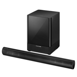 SB 16 - Black - Powerful Soundbar with Powered Wireless Subwoofer - Detailshot 1