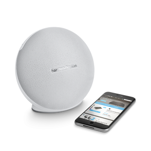 Onyx Mini - White - Portable Bluetooth Speaker - Detailshot 1