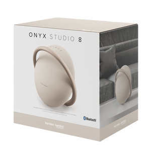 Harman Kardon Onyx Studio 8 - Champagne - Portable stereo Bluetooth speaker - Detailshot 2