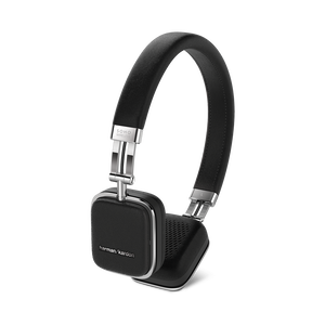 Soho Wireless - Black - Premium, on-ear headset with simplified Bluetooth® connectivity. - Front