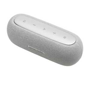 Harman Kardon Luna - Grey - Elegant portable Bluetooth speaker with 12 hours of playtime - Detailshot 4