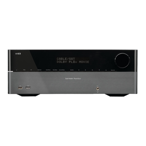AVR 365 - Black - 7.1-ch, 110-watt AV receiver with HDMI, ARC, Internet radio, DLNA and multiroom - Hero