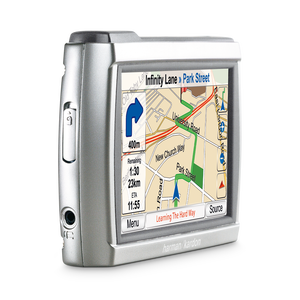 GPS 300 - Black - Portable Navigation & Digital Audio Player - Hero