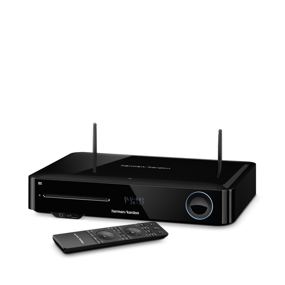 BDS 580S - Black - 5.1-channel, 325-watt, 4K upscaling Blu-ray Disc™ Receiver with Spotify Connect, AirPlay and Bluetooth® technology. - Hero