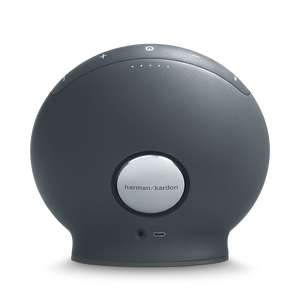 Onyx Mini - Grey - Portable Bluetooth Speaker - Back