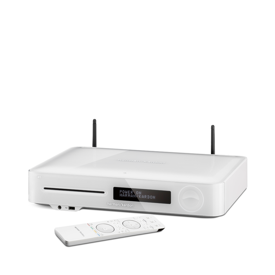 BDS 580 - White - 5.1-channel, 325-watt, 3D Blu-ray Disc™ System - Hero