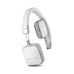 Soho-I - White - Premium, on-ear mini headphones with iOS device compatible remote - Detailshot 1